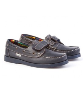 Boys leather shoes Angelitos 591 navy