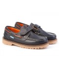 Boys leather shoes Angelitos 804 navy