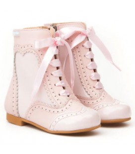 Girl's patent boots 1000 pink
