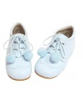 Pom pom shoes baby blue 4511