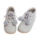 4511 pom pom shoes grey