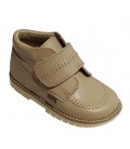 925 Kickers Boys' camel leather boots