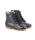Leather boots Angelitos 600 navy