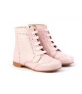 Leather boots Angelitos 600 pink