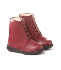 Leather boots Angelitos 1003 burgundy