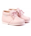 Girls Leather boots Angelitos 422 pink