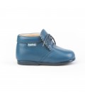 Girls Leather boots Angelitos 422 blue
