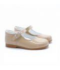Mary Jane patent leather 4199 camel