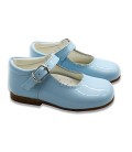 Mary Jane patent leather 4199 sky blue
