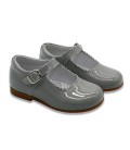 Mary Jane patent leather 4199 grey