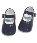 Zapato de Canastilla para bebè marino 712